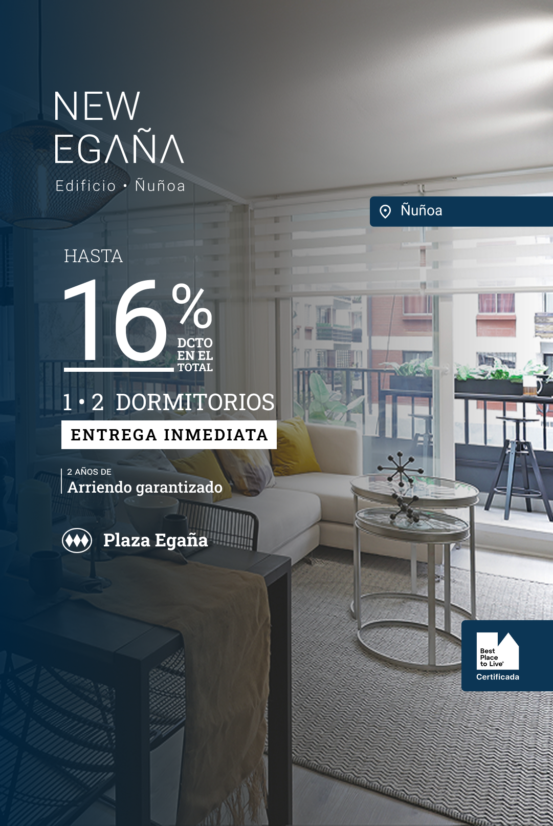 Departamentos para inversión