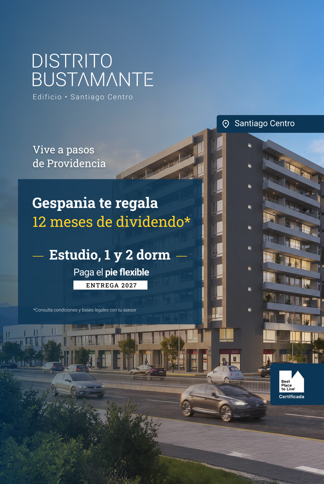 Departamentos para inversión